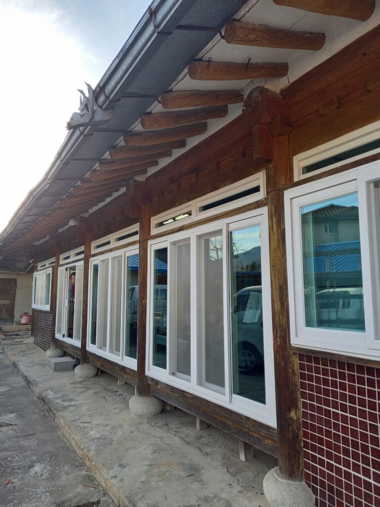 시골 한옥주택창문 교체공사 5